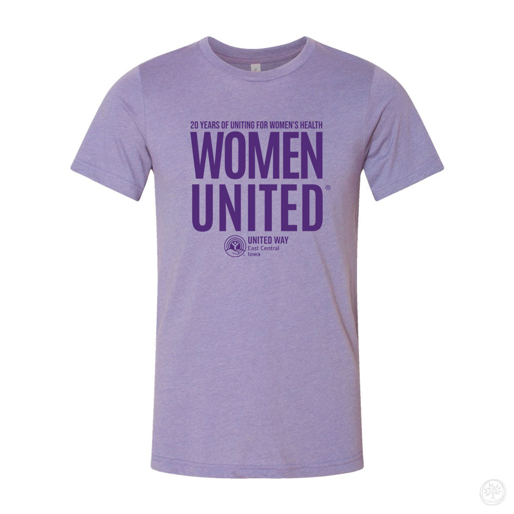 Women United 20th Anniversary Bella + Canvas Jersey Tee